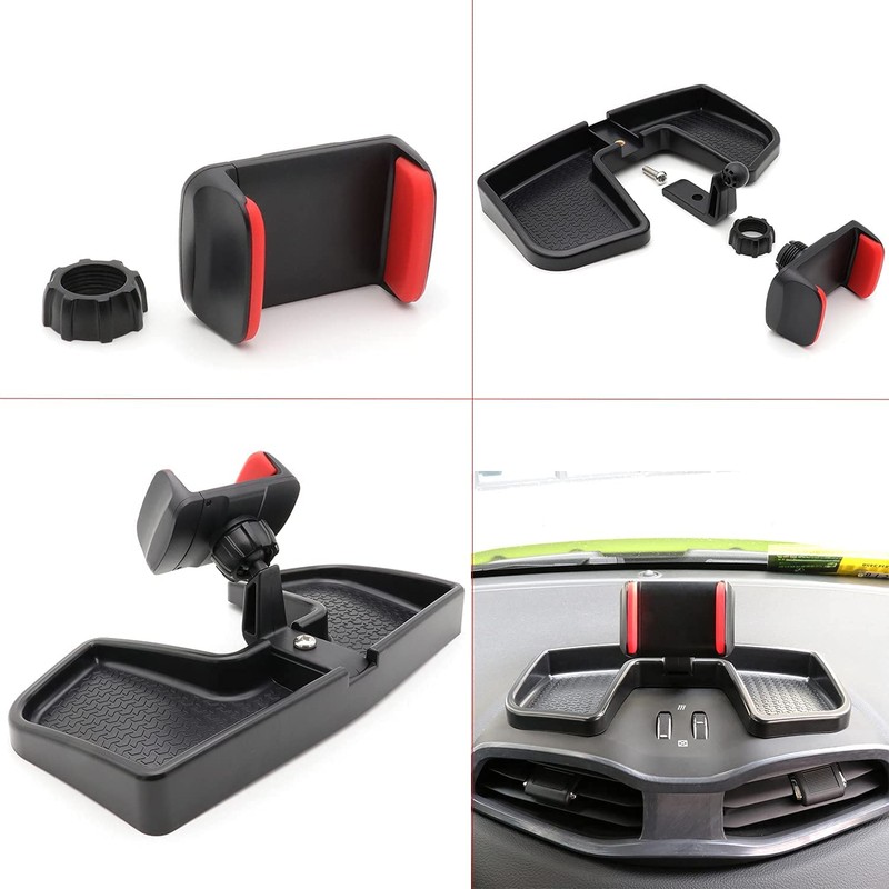 E-cowlboy Car Phone Holder, Universal Gravity Smartphone Mount for Jeep