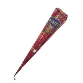 Tattoo Pen Henna Cone Color Cone Pen Ink Easy to Disappear in a Week Tattoo 1pcs (Brown)