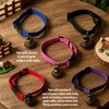 CJFNDFA 5 Pack Nylon Goat Collar with Bell, Adjustable for