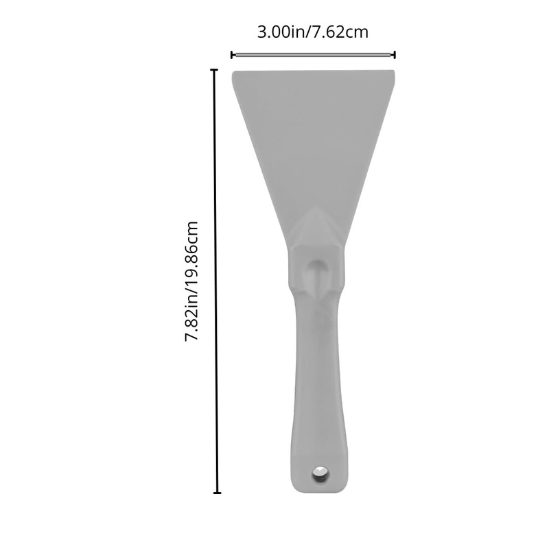 SPARTA Polypropylene Scraper Tool Food Safe Scraper for Removing Caked-On