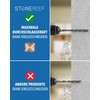STONE REEF Concrete Auger Drill Bit Set, Professional, 7-Piece, Including