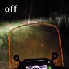 Fsdatongdazi Motorcycle LED Auxiliary Light Kit with Connector Mount Brackets