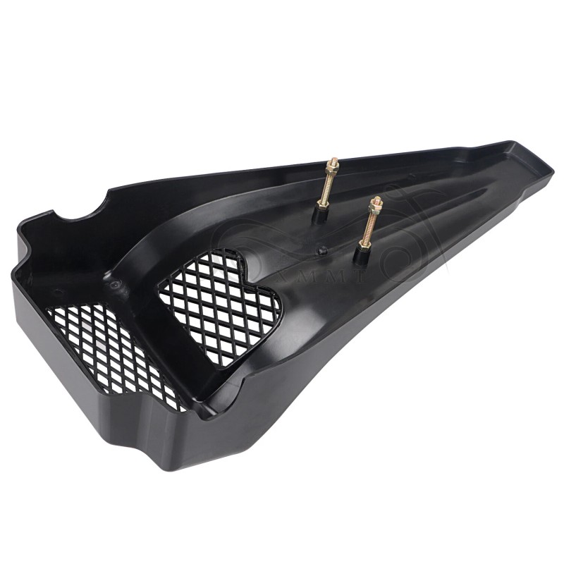 Unbranded Gloss Black Chin Spoiler Scoop For Harley Electra Street