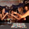 Nuyoach Drinking Board Games for Adults,Large Drink Game Leather Mat