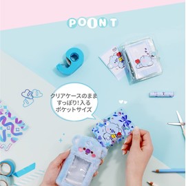 Solomon Shoji BT21 FKB_Photo Card Key Holder Ver.2 Fluffy Fluffy (RJ) PHOTOCARD HOLDER BT21-FKB-RJ