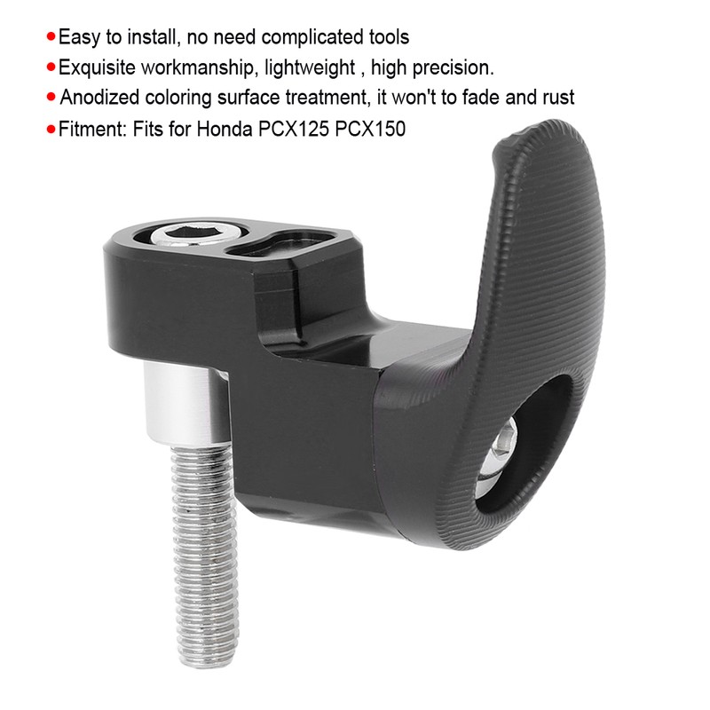 Aluminum Alloy Motorcycle Helmet Hook Luggage Hanger Fits for Honda
