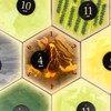 Tabletop Monthly Volcano Hex Scenario Game Pieces compatible with Catan's