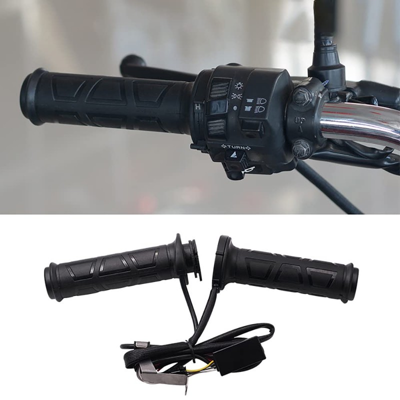 Baceyong 12V Motorcycle Electric Heated Handle, Winter Motorcycle Modification by