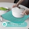 AMFUN Set of 6 Washable Woven Placemats, Waterproof Place Mats