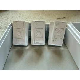 Lutron ORIGINAL NEW OEM LUTRON Pico Remote With Pedestal PJ2-3BRL + L-PED1-WH - 3