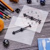 Gejoy Transparent Spinners Bulk for Classroom Clear Spinners Dry Erase