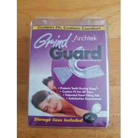 Archtek Grind Guard for sleeping, Thermoformed Dental Tray, 1 guard with case