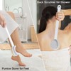 Beomeen Pumice Stone for Feet and Shower Brush with Long