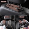 DECOAIRCON 2 Pack Car Hooks for Headrest, Headrest Hooks Car