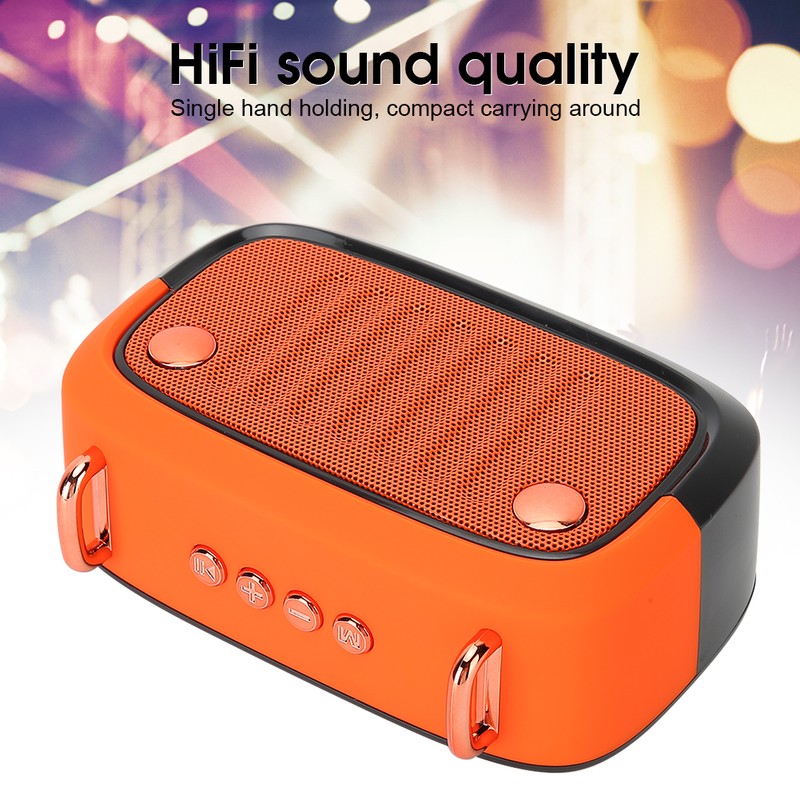 BS32D Wireless Bluetooth Speaker Bass Outdoor Plug Card Convenient Loudspeaker
