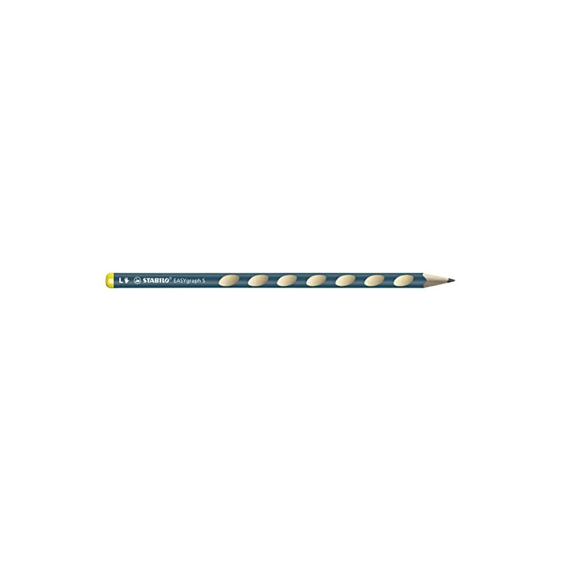 Thin Ergonomic Graphite Pencil - STABILO EASYgraph S - Left-Handed