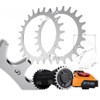 5M Energy Stainless Steel Spikes Compatible with Worx Landroid S/M