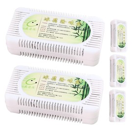 FOMIYES 5Pcs Fridge Deodorizer Odor Absorber for Refrigerator Odor Remover for Home Detachable Design for Bedroom Bathroom Car Activated Carbon Material