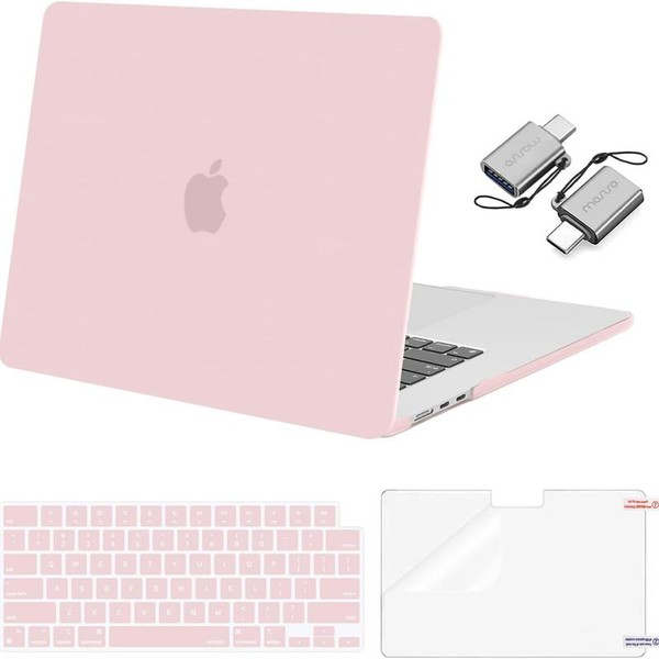 MOSISO Compatible with MacBook Air 13 inch Case 2025 2024
