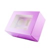 Bakers Toolkit Card Cupcake Boxes Holds 6 Cakes with Window,