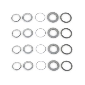 20Pieces Saw Blade Bushing Set Saw Blade Spacer Saw Blade Adapter Ring 1 Inch to 20mm, 1 Inch to 5/8Inch, 7/8 Inch to 20 mm, 7/8 Inch to 5/8 Inch, 20 mm to 5/8 Inch, 4 Pieces Each Size
