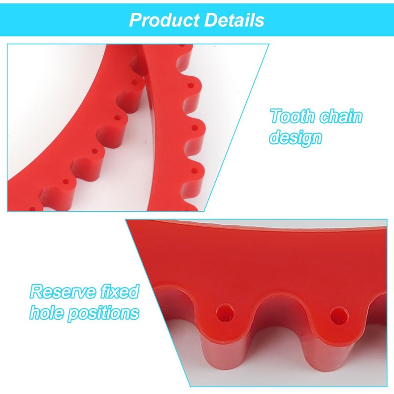 2 m Curve Ruler Milling Profile Strips, Toothed Chain Milling