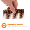 Healvian Acetate Women Wide Tooth Comb, Cellulose Hair Detangling Comb
