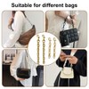 Pack of 4 Bag Extension Chain Alloy, 12-17 cm Bag