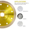 GoYonder 4 Inch Diamond Saw Blade,Super Thin Diamond Saw Blade