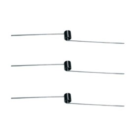 Spiralim Wire Diameter 0.02 inch (0.5 mm) Torsion Spring Kick Spring Micro 180° Spring Torsion Spring (4) Coil Outer Diameter 0.16 inches (4.0 mm)