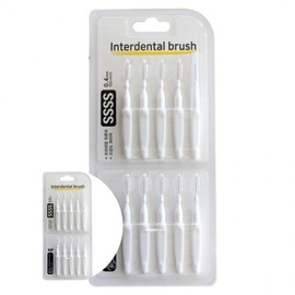 I-Type Interdental Brush SSSS (10-Pack) for Oral Care & Office Use Dental Care 2ea