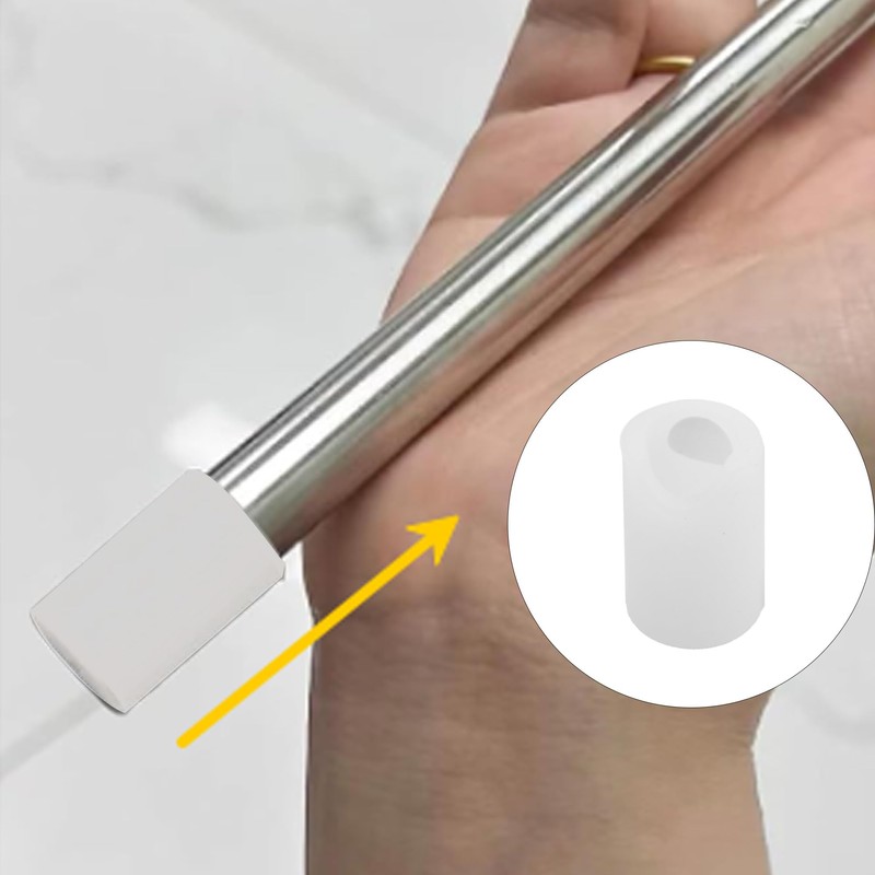 bociloy 16Pcs Round Silicone Cabinet Handle Corner Guards, Soft Anti-Collision