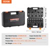 VEVOR 14PCS Universal Impact Socket Set - 3/8" Drive Deep