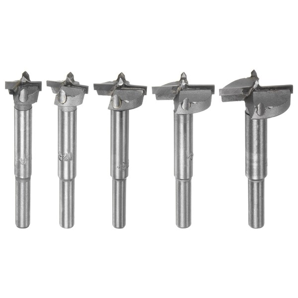 HARFINGTON 5pcs Forstner Drill Bit Set 16mm-35mm (5/8" - 1-3/8")