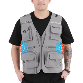 BOTTLESTALK AFFORDABLE SUSTAINABILITY Cooling Vest for Men,SemiconductorHeating & Cooling Vest with Battery Packfor Outdoor