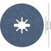 Bosch 1 x PRO Steel R574 Fibre Sanding Disc for