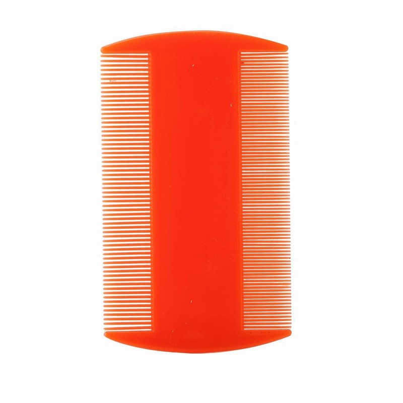 BinaryABC Plastic Flea Lice Combs, Double Sided Comb,Fine Tooth Head