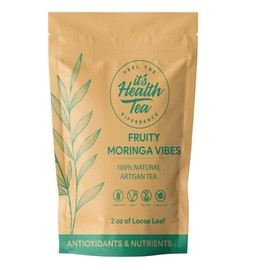 Fruity Moringa Vibes Tea - Superfood Tea Loaded w/Antioxidants and Packed w/Vitamins Liquid Supplement (Iced Tea or Hot)