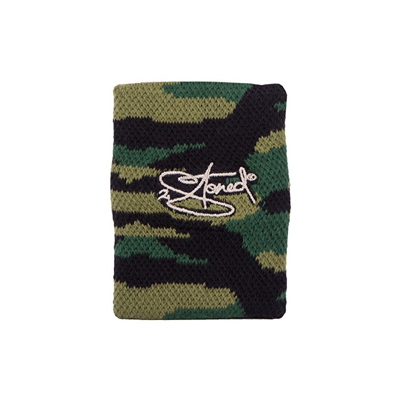 2Stoned Original Sweatband XL 10 cm in Camo with Embroidery