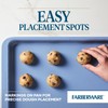 Farberware Easy Solutions Nonstick Bakeware Cookie Pan/Baking Sheet with Drop