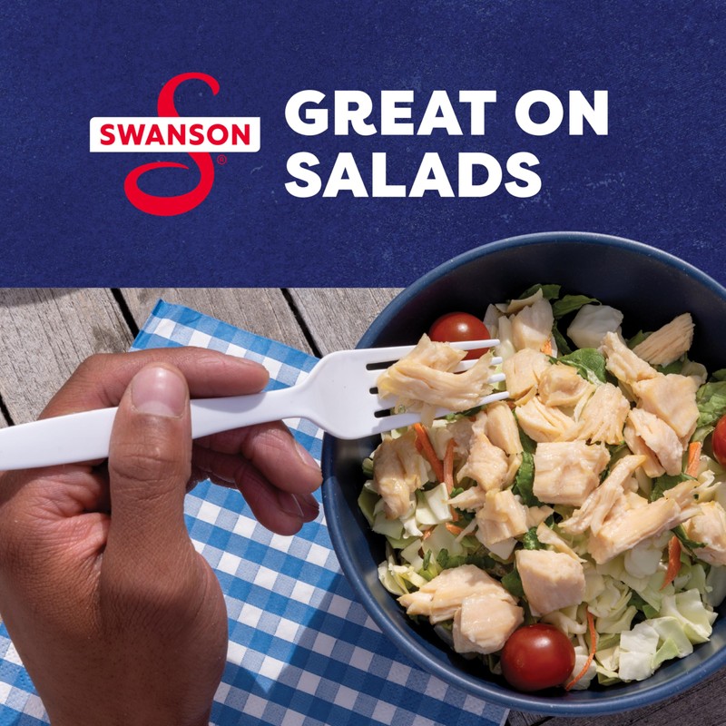 Swanson Original White Chunk Fully Cooked Chicken, Ready to Eat,