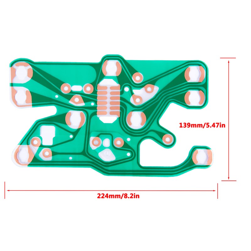 LENMISO Center Gauge Cluster Printed Circuit Board Compatible with 1977-1982