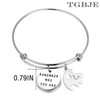 TGBJE Remember Who You Are Bracelet Inspired Bangle Lion Gift