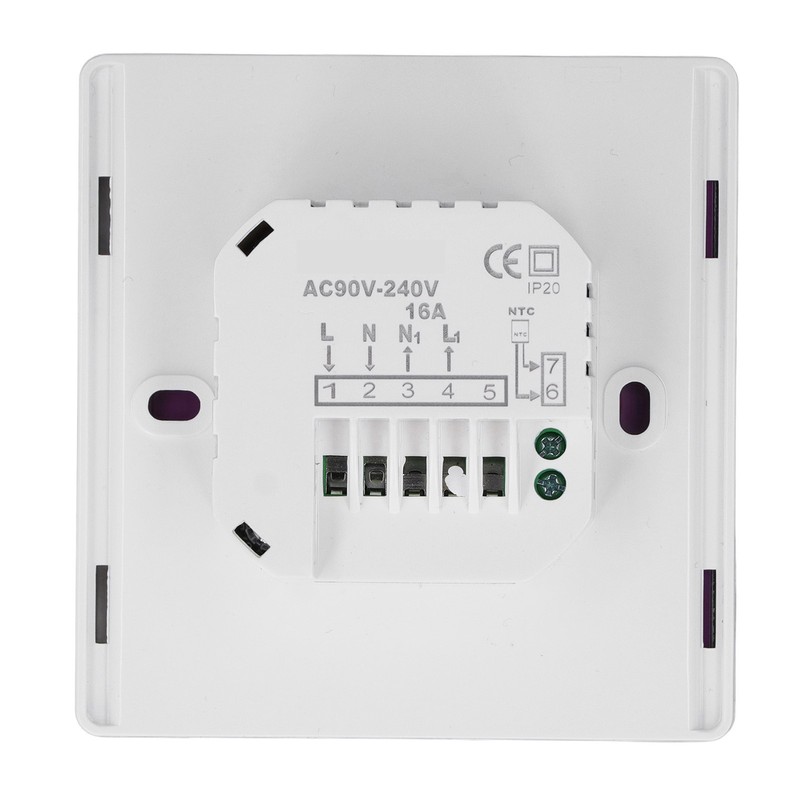 Smart Thermostat 16A Remote Control Programmable Anti Interference Wifi Touch