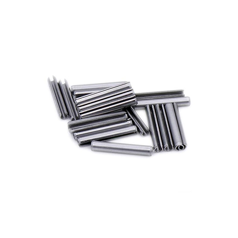 D2 (2mm x 14mm) Slotted Spring Pin (Heavy) - Stainless