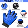 ZENELANEP Upgrade Pet Grooming Gloves, Grooming Gloves for Dogs, Cats,