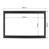 Double DIN Facia Adaptor for Fiat Scudo Citroen C2, C3,