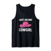 Emo Cowgirl. Emotional Lady Tank Top