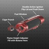 Visol Marlin Butane Torch Lighter Triple Flame Refillable Gas Lighter,