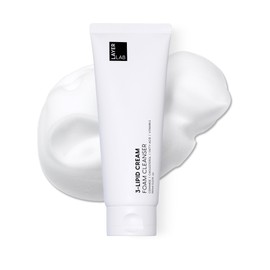 LAYERLAB Korean Face Wash with 5 Ceramides | Hydrating Low pH Cream Foam Cleanser for Sensitive Skin | Helps Support Moisture Barrier, Non-Drying, For All Skin Types 100ml 5.07 fl oz (White)